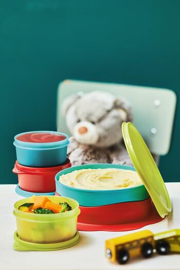 Tupperware Renkli Tabağım Bebek Ve Çocuk Yemek Saklama Kabı Berrylou 500 ml