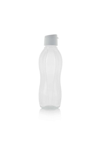 Tupperware White Eco Bottle - Easy Lid, 1Lt Water Bottle and Water Bottle