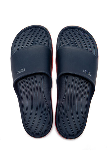 Twigy Demba Men's Slipper Navy Red 40/45