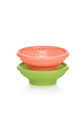 Tupperware Star Cap 2 Pack Food Storage Container 400ml Ty