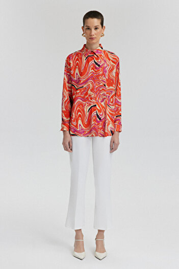 Touché Privé Patterned Stylish Shirt