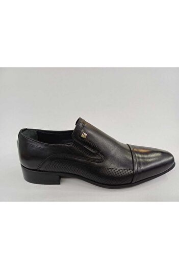 Fosco Genuine Leather Classic Waiter Small Size Shoes