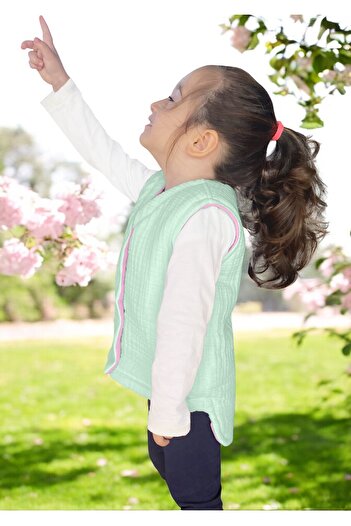 Joyous Mom Kids Top Quality Muslin Baby Vest Organic Muslin Kids Vest Newborn Vest Winter Baby and Kids Vest