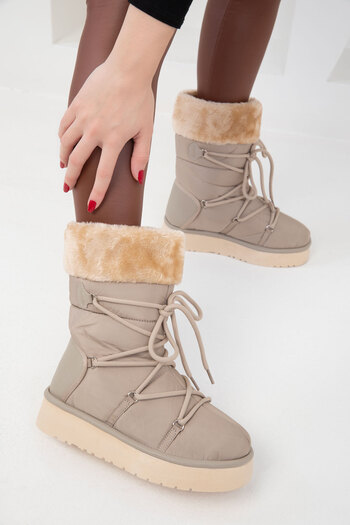 SOHO Γυναικείες μπότες Mink - 20012 Model Bootie