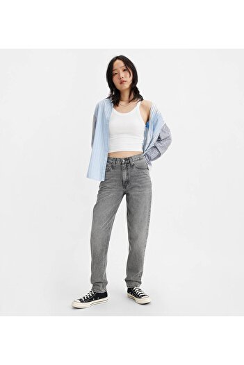 Levi's 80s Damen Levis Black Mom Jeans