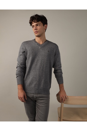 AMERICAN EAGLE AE Super Soft V-Neck Sweater U-1144-1790