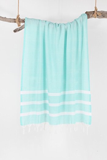 Bedinn Peshtemal Bamboo Stripe Mint