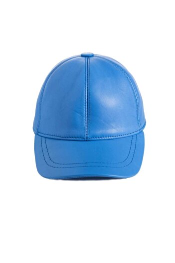 OnMyHead Pălărie unisex din piele albastră