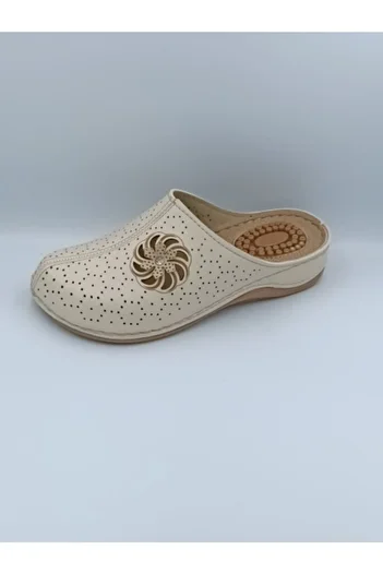 GEZER Papuci de masaj pentru femei cu vârf închis