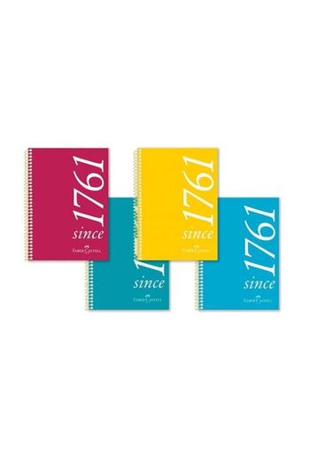 Faber Castell Since School Notebook 100 Sheets Checkered 1761 5075000038