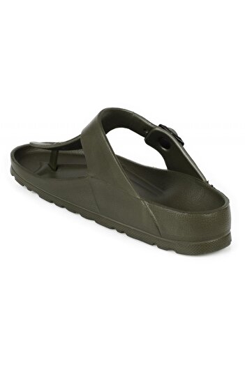 Twigy M1026 Tw Jude Parmak Arası Haki Kadın Terlik