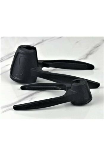 MİMOZA PARK Mimoza Black 2-Piece Cast Iron Walnut Hazelnut Cracker Set (2 Li)
