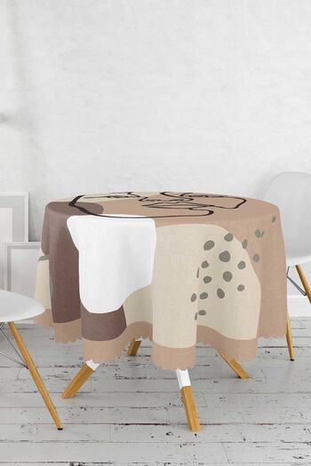 Realhomes Special Design Round Tablecloth - Diameter 140cm