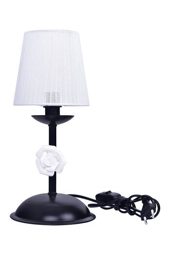 özpolataydınlatma Black Samara Lampshade - White Hat