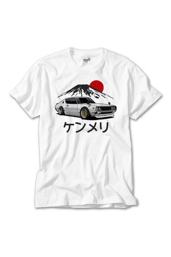 Z zepplin Skyline Gtr Kenmeri White T-Shirt