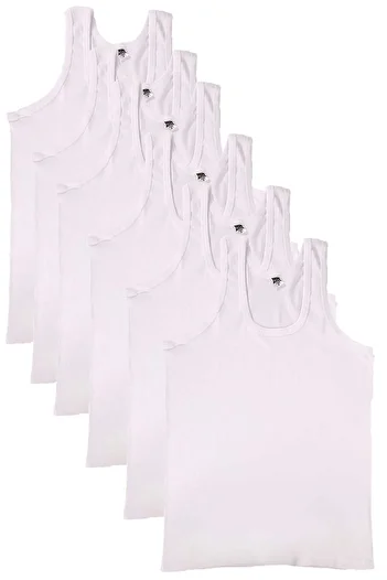 PİERLES Men's White Evil Eye Star Athlete 6-Piece Athlete