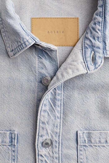 H&M Feather Soft Denim shirt
