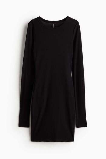 H&M Ribbed bodycon dress