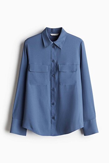 H&M Crêpe shirt
