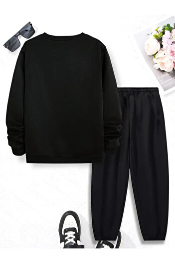 HOFFNUNG Plus Size Unisex Tracksuit Set