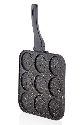 Taç 26 cm Crepe Pan - Crown Corner and Smiley Pancakes