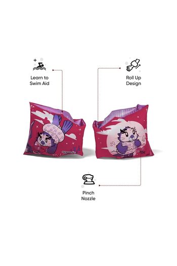 SPEEDO Unisex Children's Character Printed Armbands, Pink/Purple, 2-6 Years