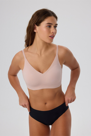nulu Powder Recovery Seamless Massage Covered Bra