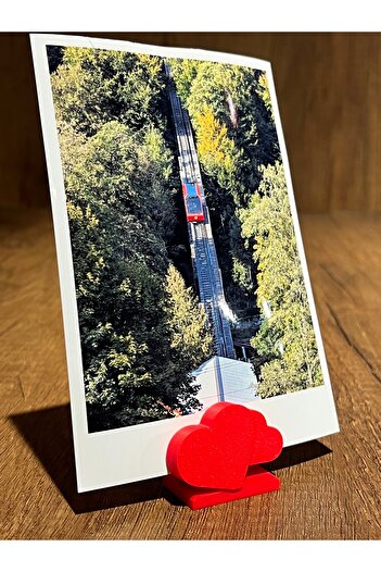 Alp in Alpes Photo Stand Heart Picture Holder Card Holder