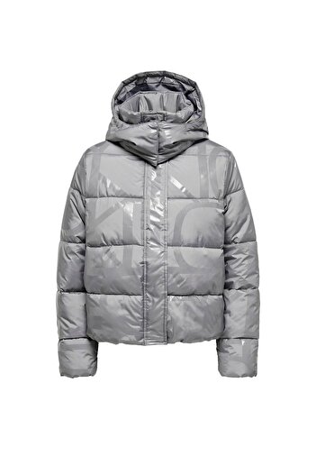 ONLY Women's Mercedes Aop Puffer Jacket
