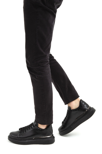 Tamer Tanca Siyah - Erkek Vegan Sneakers & Spor Ayakkabı 804 642 Erk Ayk Sk22/23