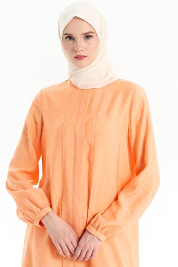 Tuğba Garnili Tunik Pantolon Takım - Yavruağzı
