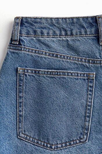 H&M High-waisted denim shorts