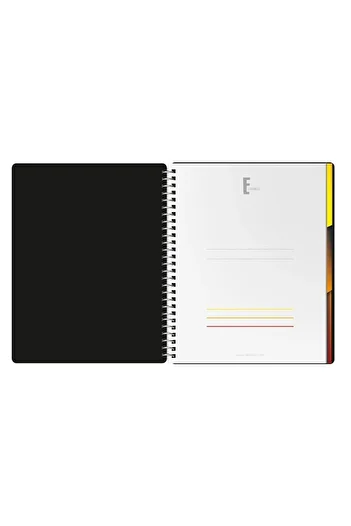 Le Color Elegance A4 Notebook Checked 160 Pages Spiral
