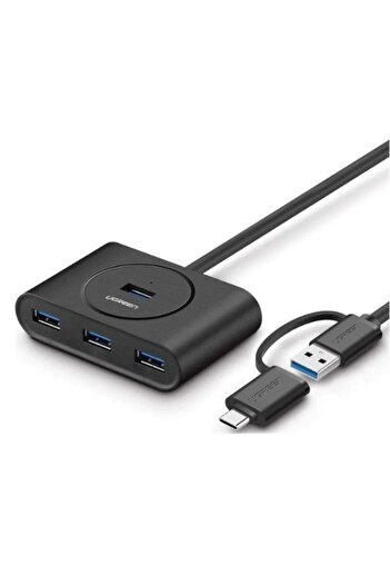 Ugreen USB 3.0 AC HUB with 4x USB 3.0 A Output 1M BK-11449678