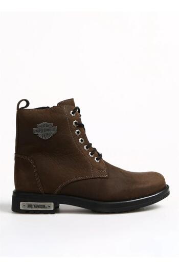 Harley Davidson Ανδρικές μπότες από γνήσιο δέρμα Alanza K.Haki Nubuck