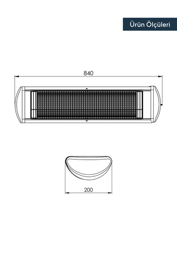 KUMTEL Ex-25 Ecoray Isıtıcı