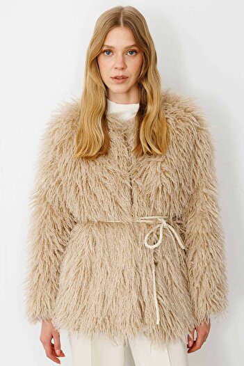Hooopstore Επιλογή Fluffy Furry Mink Jacket