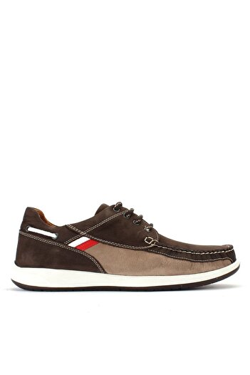 Celal Gültekin Καφέ Ανδρικά Παπούτσια Nubuck 430 2707-16515