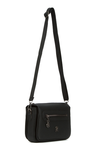 Newish Women's Multi-Compartment Crossbody Shoulder Bag
