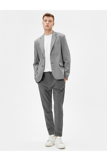 Koton Яке с блейзър Slim Fit, джоб с копчета и детайли