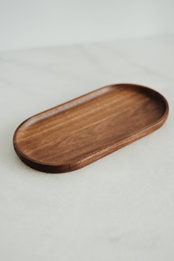 Dekorzdükkan Acacia Oil Pot Mat