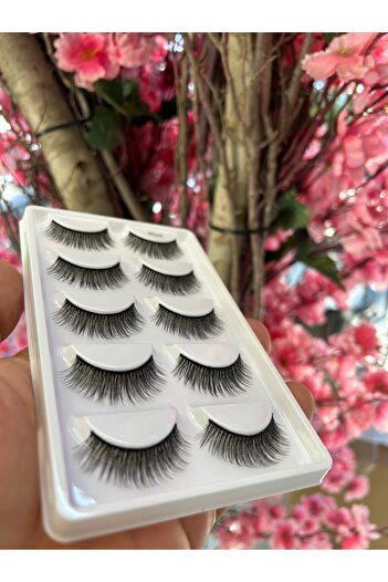 KORE LASHES Vizon Kirpik 5'li Set