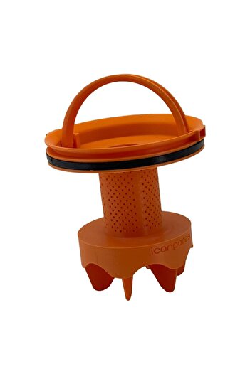 Parmis Separator pentru recipientul de praf pentru aspirator Rowenta compatibil RO 7283 X-Trem Power Cyclonic, portocaliu