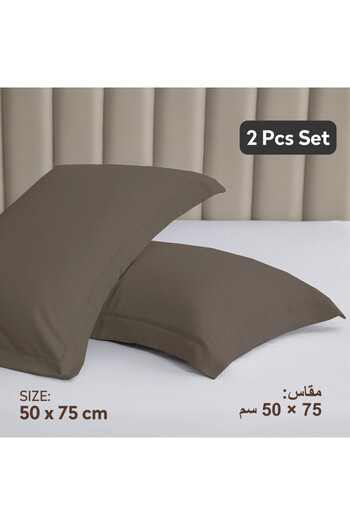 Donetella 2- Piece Microfiber Pillowcase Set - 50x75 cm with Envelope Closure