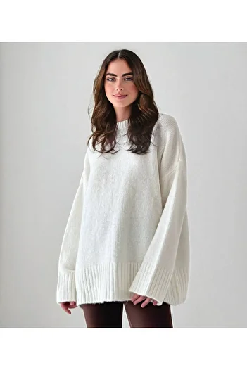 OYERGA MODA OVERSIZE WOMEN'S SWEATER