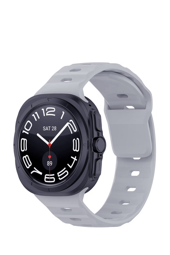 Tagomoon Samsung Galaxy Watch Ultra 47mm Ile Uyumlu Kordon Dalgalı Official Design Premium Silikon Kayış