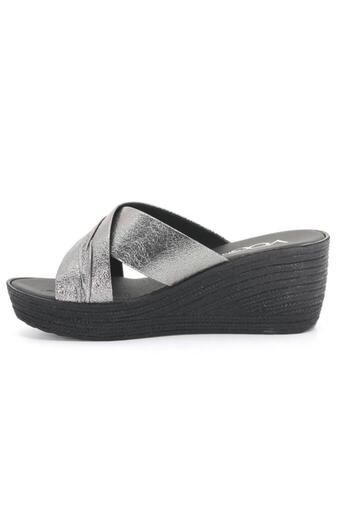 Voga 2045 Comfort Casual Dolgu Taban Kadın Terliği