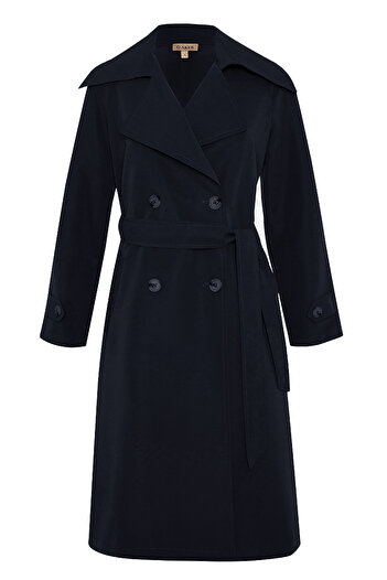 Aker Reglan Cut Trench Coat