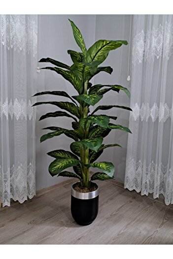 İremÇiçekçilik 170 Cm Difembahya Yapay Ağaç Yapay Çiçek Uygula Salon Çiçeği Yapay Çiçek