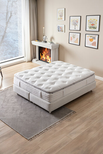 HB Bedding | Sleepy Ultra Ortopedik Tavşan Tüylü Torba Paket Yaylı Yatak | Lüks Ve Sağlığın Buluştuğu Nokta |